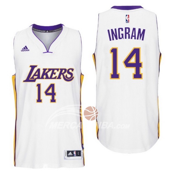 Maglia NBA Ingram Los Angeles Lakers Blanco